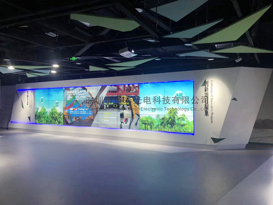 恒彩光電山西太原P2高清顯示屏項(xiàng)目